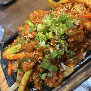 Moon Korean BBQ - Spicy pork - Korean Near Me - Urban Honolulu, Hawaii