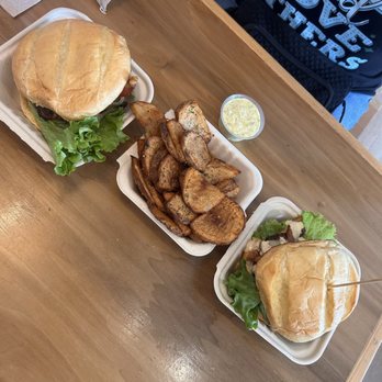 Seven Brothers - We ordered the Max and the Spencer. - Burgers Near Me - Laie, Hawaii Seven Brothers - We ordered the Max and the Spencer. - Burgers Near Me - Laie, Hawaii