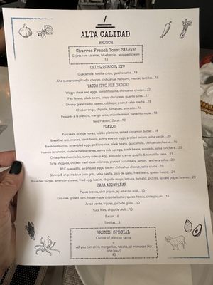 Menu photo 1 Alta Calidad Brooklyn, NY