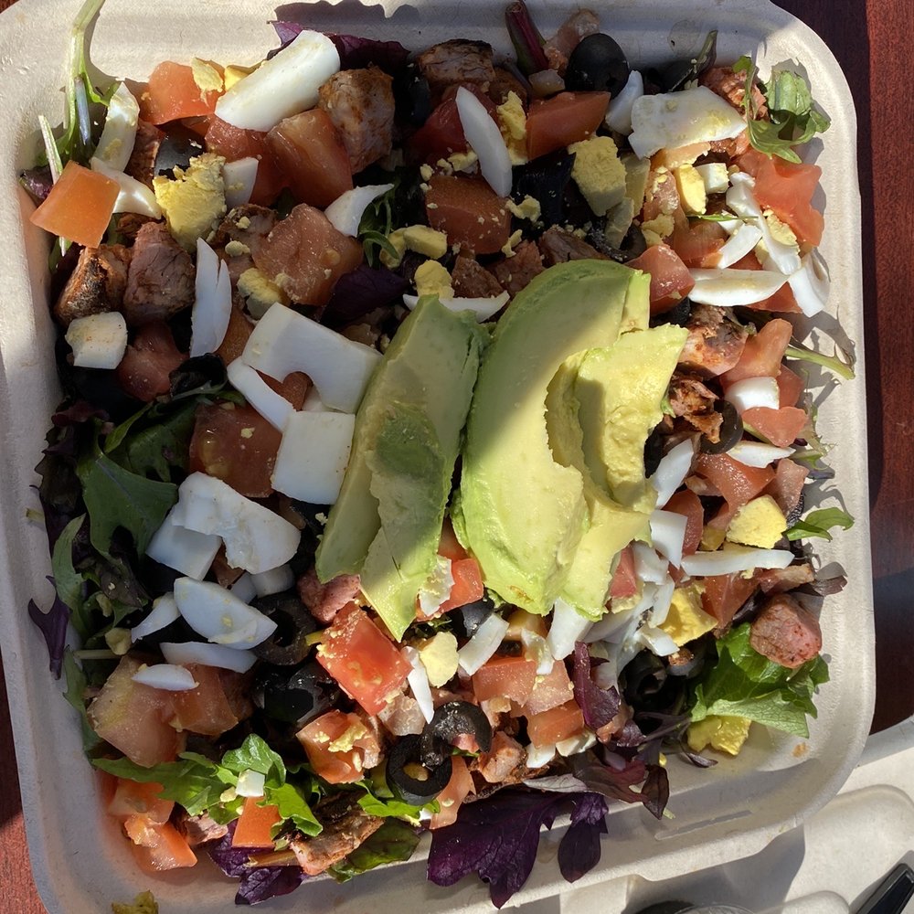 Sidewalk Cafe - Tri-tip Cobb salad - Salad Near Me - Arroyo Grande, California