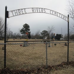 Three Rivers Cemetery - Three Rivers Cemetery, Okay, OK