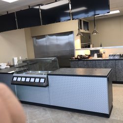 Serving counter