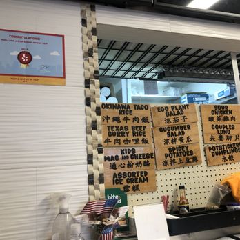 Joy Cup Noodles Mean - Counter area - Noodles Near Me - Honolulu, Hawaii