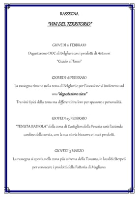 Menu photo 8 Hostaria Il Desco Florence, FI