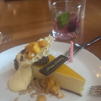 Soby's - Passionfruit cheesecake - New American Near Me - Greenville, South Carolina Soby's - Passionfruit cheesecake - New American Near Me - Greenville, South Carolina