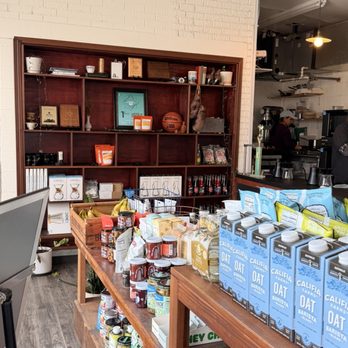 Amberson Coffee & Grocer - Inside goods to buy - Coffee & Tea Near Me - Indianapolis, Indiana