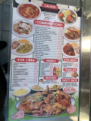 Menu photo 4 Carnitas Uruapan Restaurant Baldwin Park, CA