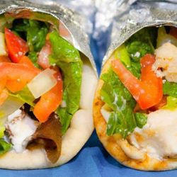 Lamb and Chicken Gyro