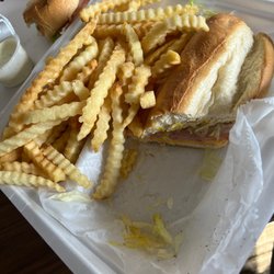 American Deli - Turkey sub with French fries