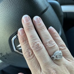 Love my nails ! French manicure goes with all my clothes . I love it . This us a business length not too long . Lea, Lea worked on me . Love my nails ! French manicure goes with all my clothes . I love it . This us a business length not too long . Lea, Lea worked on me .