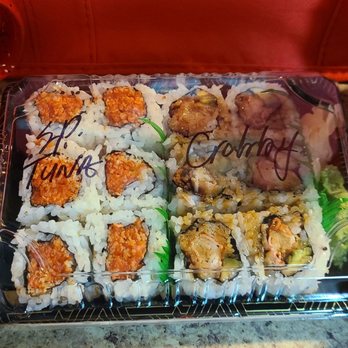 Mori Sushi - Spicy Tuna Rolls (left) and Crabby Roll (right) - Sushi Bars Near Me - Indianapolis, Indiana