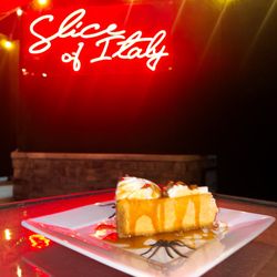 Slice of Italy - Seasonal pumpkin cheesecake