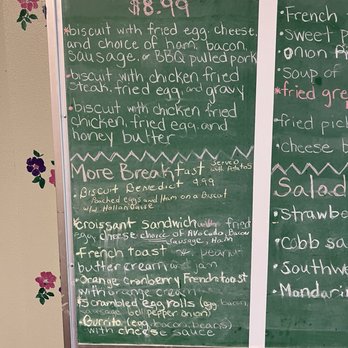 Happy Day Café - Menu - Cafes Near Me - Live Oak, Texas