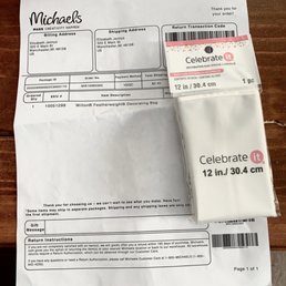 I ordered Wilton, they sent their store brand. It took me all day to get store credit back.