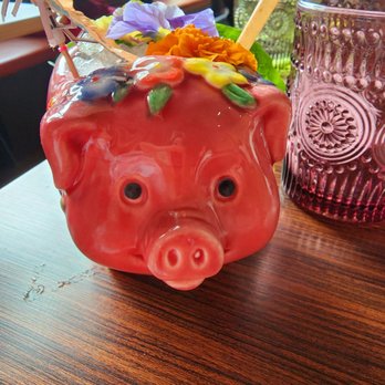 Eem - Woulda Coulda Shoulda drink in a fun cup. *be nice and ask your server and he hooked it up! - Cocktail Bars Near Me - Portland, Oregon