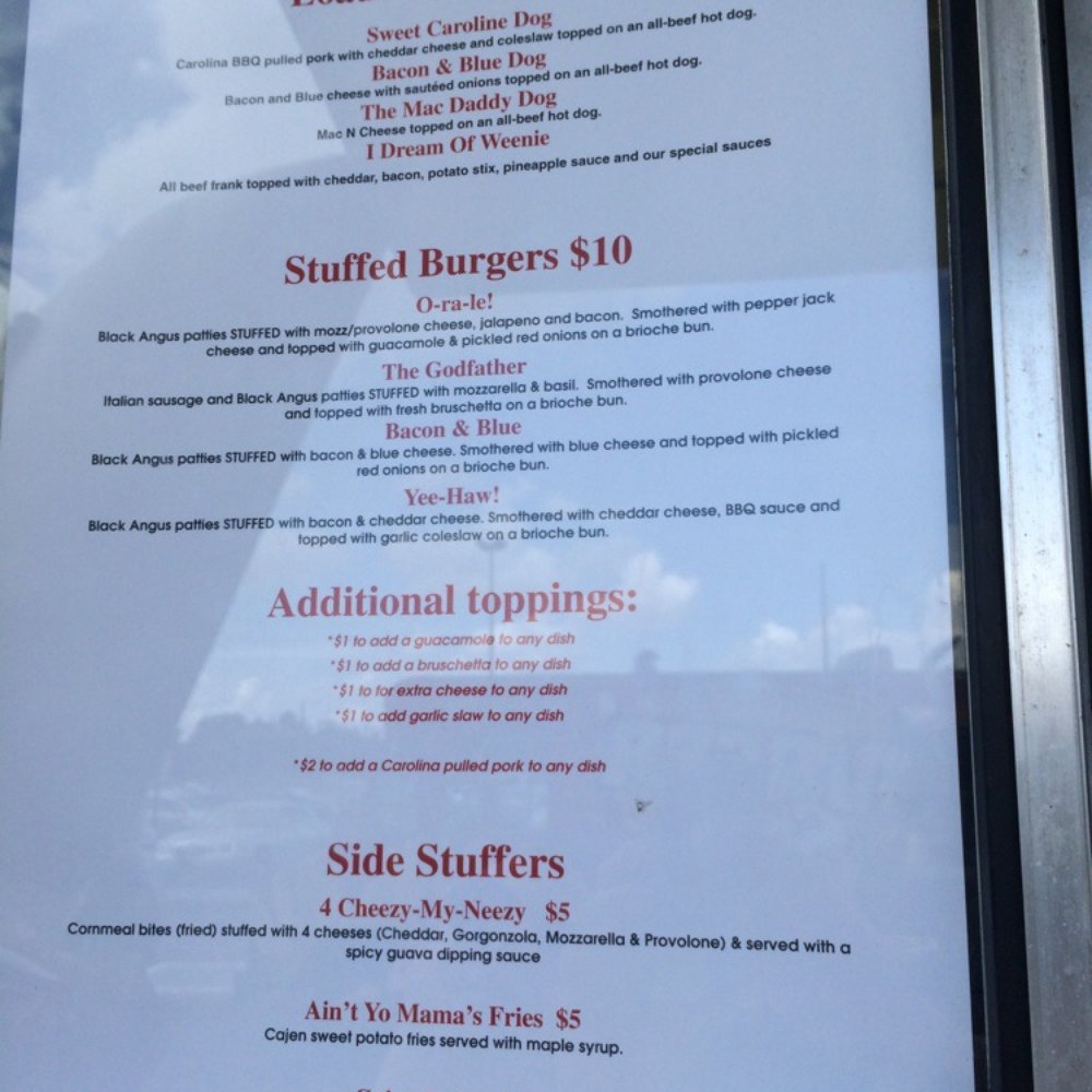 Mr Good Stuff - Menu! - Food Stands Near Me - Miami, Florida Mr Good Stuff - Menu! - Food Stands Near Me - Miami, Florida