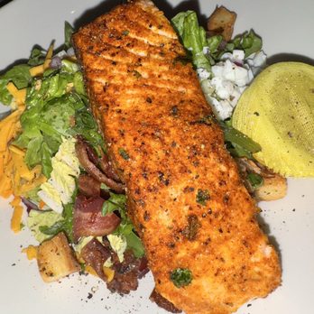 Nick's On 2nd - Salmon salad - New American Near Me - Long Beach, California Nick's On 2nd - Salmon salad - New American Near Me - Long Beach, California