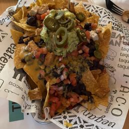 Nachos with chicken Nachos with chicken
