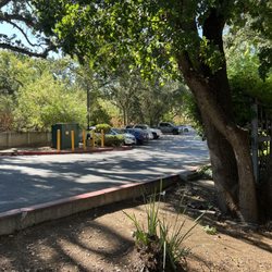 The Orange Door Salon - Parking lot