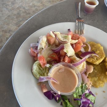 La Parrilla - Grouper ceviche - Latin American Near Me - Luquillo, Puerto Rico La Parrilla - Grouper ceviche - Latin American Near Me - Luquillo, Puerto Rico
