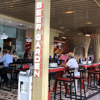 George Bush Intercontinental Airport - Terminal E - Beer Garden! - Airport Terminals Near Me - Houston, Texas George Bush Intercontinental Airport - Terminal E - Beer Garden! - Airport Terminals Near Me - Houston, Texas