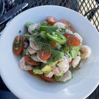 Paella seafood - Avocado Shrimp Ceviche - Seafood Near Me - Portland, Maine