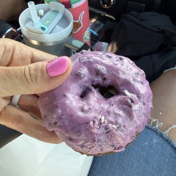 Bakers Dozen - Glazed blueberry donut - Donuts Near Me - Rexburg, Idaho Bakers Dozen - Glazed blueberry donut - Donuts Near Me - Rexburg, Idaho
