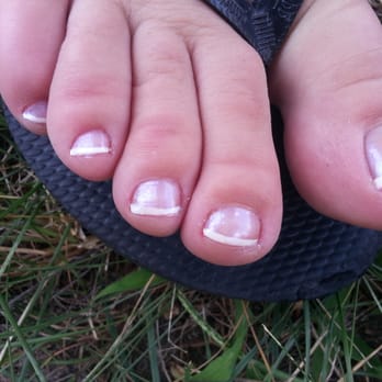 Oasis Nail & Spa - Some polish still left on toes - Nail Salons Near Me - Smithfield, Rhode Island