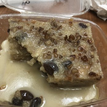 Wing Snack Express - White chocolate bread pudding - Soul Food Near Me - Kenner, Louisiana