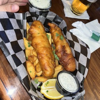 O'Brien's Irish Pub & Grill - Traditional Fish & Chips it was so good! - Irish Pub Near Me - Brandon, Florida
