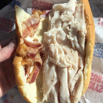 Lennys Grill & Subs - Turkey sandwich on white, mayo and cheese only, add bacon - Sandwiches Near Me - Hattiesburg, Mississippi