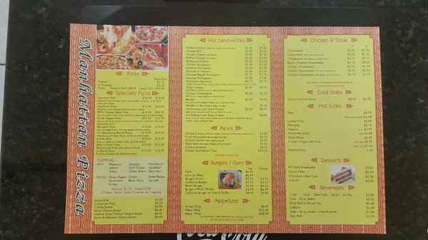 Menu photo 2 Manhattan Deli & Grill Allentown, PA
