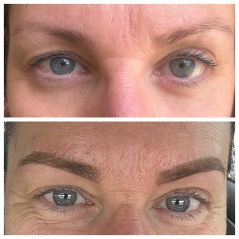 Dao Brows Permanent Makeup - Before and after. I'm amazed! - Permanent Makeup Near Me - Albuquerque, New Mexico