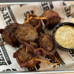 Moink Balls - very tasty!