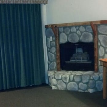 Holiday Inn The Lodge at Big Bear Lake - Fireplace in my suite - Big Bear, CA