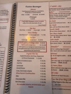 Menu photo 6 Crimson Door Cafe Spokane Valley, WA
