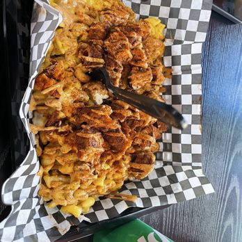 Habibi's Hot Chicken - Shosho loaded fries - Chicken Shop Near Me - Chino, California Habibi's Hot Chicken - Shosho loaded fries - Chicken Shop Near Me - Chino, California