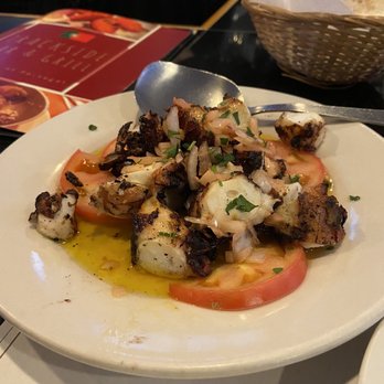 Trackside Bar & Grill - Grilled octopus appetizer - Portuguese Near Me - Peabody, Massachusetts