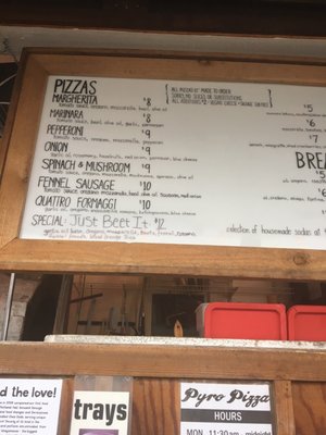 Menu photo 3 Pyro Pizza Portland, OR