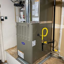 Ampereca Hvac & Appliance Repair Services - Installation of the new AC and furnace
