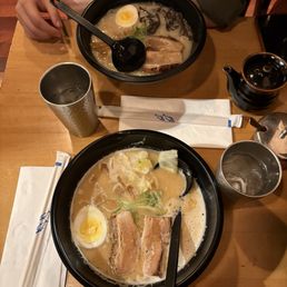Tonkotsu Ramen, Miso Ramen Tonkotsu Ramen, Miso Ramen