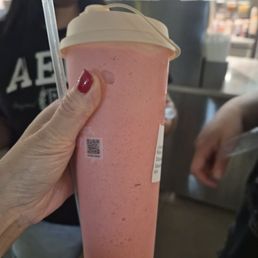 Strawberry yogurt smoothie Strawberry yogurt smoothie