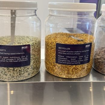 Acai Republic - Hemp hearts and Bee pollen - Acai Bowls Near Me - Simi Valley, California