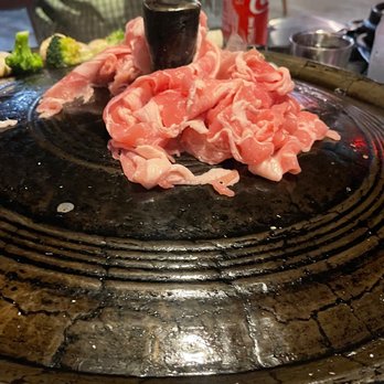 The Cast Iron Pot 3 - Sliced Pork Belly - Korean Near Me - Flushing, New York