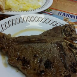 T bone steak T bone steak