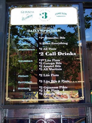 Menu photo 3 Halligan Bar Chicago, IL