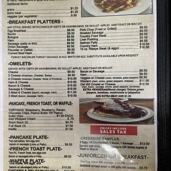 Creekside Restaurant - Breakfast & Brunch Near Me - Lexington, South Carolina