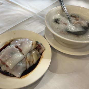 Great Eastern Restaurant - Bbq pork rice crepe and congee - Dim Sum Near Me - San Francisco, California