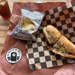 Mississippi Hot Step- Housemade pot roast, pepperoncini, white american, Amoroso Roll