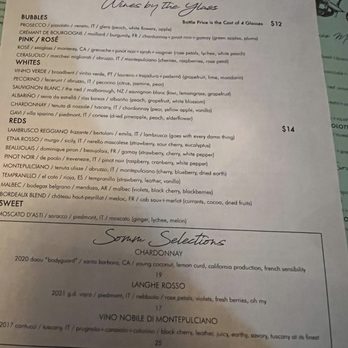 Esther's Kitchen - Beverage menu - Italian Near Me - Las Vegas, Nevada